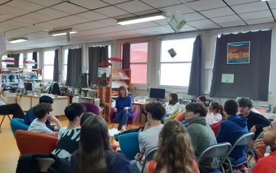 Rencontre avec mélanie leblanc pour le printemps des « poèmes »